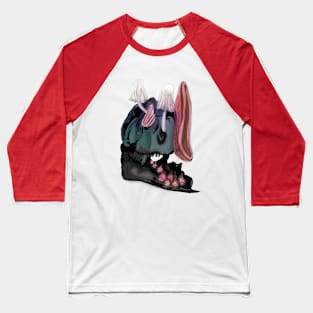 Prehistoric Shroomies Baseball T-Shirt